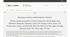 Desktop Screenshot of mujmobilnitelefon.cz