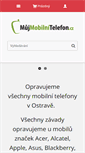 Mobile Screenshot of mujmobilnitelefon.cz